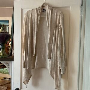 Bobeau Cream Women's Cardigan